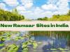 Three new Ramsar wetland sites in India