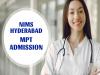 Admissions in Master of Physiotherapy course in NIMS