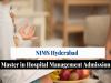 PG Course admissions at NIMS Hyderabad in Master of Hospital Management