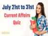 Current Affairs Quiz  generalknowledge questions with answers  