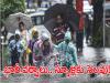 Telangana and AP affected by severe rainfall  Government and private schools closed in Hyderabad  Heavy rains in Telangana and AP states School Holiday Declared on Monday: Heavy Rains Lash TG and AP  Telangana and AP high alert due to heavy rains 