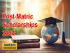 Post-Matric Scholarships 2024 for All SC, ST, BC & Minority Students! 