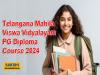 One-year PG Diploma in Child Psychology and Family Relations at TMV  TMV PG Diploma Course 2024  Telangana Mahila Viswa Vidyalayam  Department of Psychology at Telangana Mahila Viswa Vidyalayam