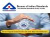 Bureau of Indian Standards Latest Recruitment 2024 Notification  BIS recruitment announcement for consultants BIS invites applications for standardization consultant roles BIS job posting for consultant positions BIS hiring consultants for standardization activities BIS contract consultant application details 