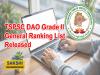 TSPSC DAO Grade II General Ranking List Released 