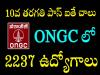 ONGC recruitment 2237 posts   ONGC jobs Notification  Academic marks based ONGC recruitment  Apply for ONGC vacancies online  