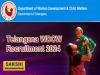 Telangana WDCW Latest Recruitment 2024 Notification  Women Development and Child Welfare Department recruitment notifications  