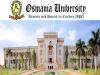 Professor Veeraiah announces PG classes schedule at Osmania University  Classes from 16 in OU  Osmania University: Campus Science College Principal Professor Veeraiah said on October 3 that the classes for the first and second year students will start from October 16 for various PG courses. 