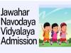 Jawahar Navodaya Vidyalaya 2025-26 admission notification