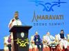 National Level Amaravati Drone Summit 2024   AP CM Chandrababu inaugurating Amaravati Drones Summit-2024 