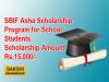 SBIF Asha Scholarship 2024 for School Students 