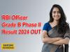 RBI Officer Grade B Phase II Result 2024 OUT 