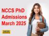 NCCS PhD Admissions March 2025