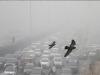 Heavy air pollution at new delhi leads to increase of aqi