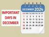 National And International Events In December 2024  National and international days December 