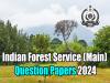 Indian Forest Service (Main) Examination 2024 Animal Husbandry and Veterinary Science Paper - I Question Paper 