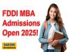 FDDI MBA Admissions Open 2025  Footwear Design and Development Institute MBA application for Retail & Fashion Merchandise Apply for FDDI MBA in Retail & Fashion Merchandise 2025-26  FDDI MBA Retail & Fashion Merchandise course admissions 2025-26 