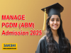 MANAGE PGDM (ABM) Admission 2025