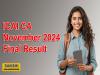 ICAI CA November 2024 Final Result