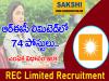 REC Limited Recruitment Notification 2024 Out