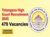 Telangana High Court Recruitment 2025