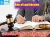 Three years degree is mandatory for LLB course