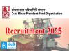 CMPFO New Recruitment 2025 Notification   CMPFO recruitment notification 2025  Coal Mines Provident Fund Organisation job vacancies  