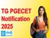 TG PGECET 2025 Notification