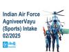 IAF AgniveerVayu (Sports) Intake 2025