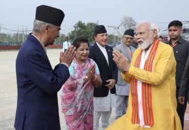 PM Modi - Nepal PM Deuba