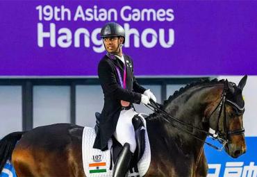 Anush Agarwalla wins bronze in equestrian,Historic Victory, 73.030 Points in Equestrian Final