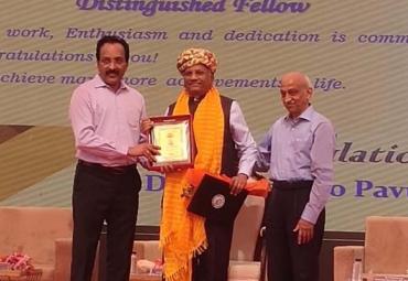 Dr.Pavuluri Subba Rao Wins Prestigious Award for Lifetime
