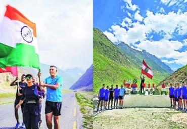 Ex-army officer runs 160 km to mark Kargil Vijay Diwas anniversary