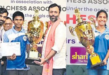 Telangana Players won the National Junior Chess Championship