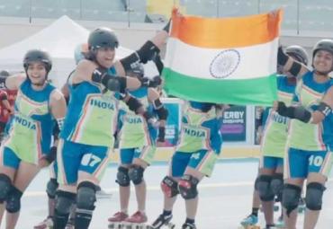 Indian Womens Team Wins Countrys First Medal At World Skate Games