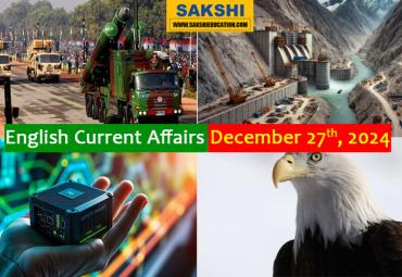 27th December, 2024 Current Affairs