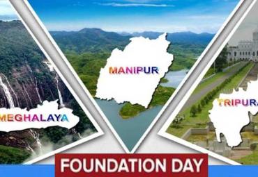 Tripura, Manipur, Meghalaya Foundation Day